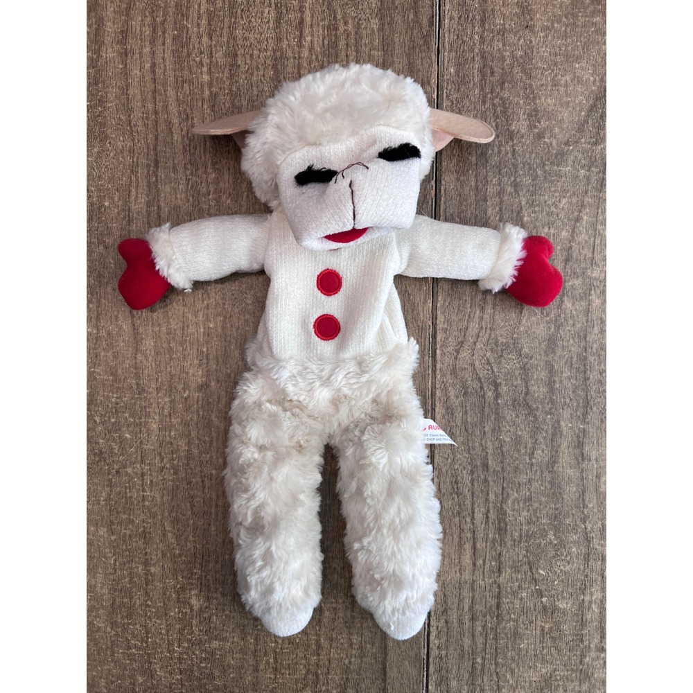 Vintage Aurora Shari Lewis Lamb Chop Hand Puppet Stuffed Plush 17" 2002 TV Show
